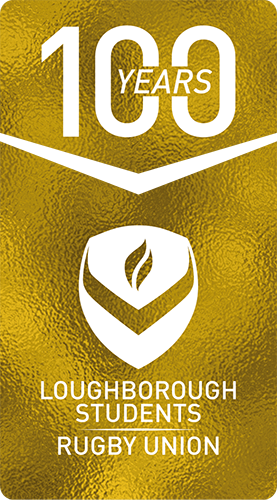 100 years Loughborough Students Rugby Union.